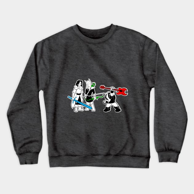 And My Axe! Crewneck Sweatshirt by jgilbankart